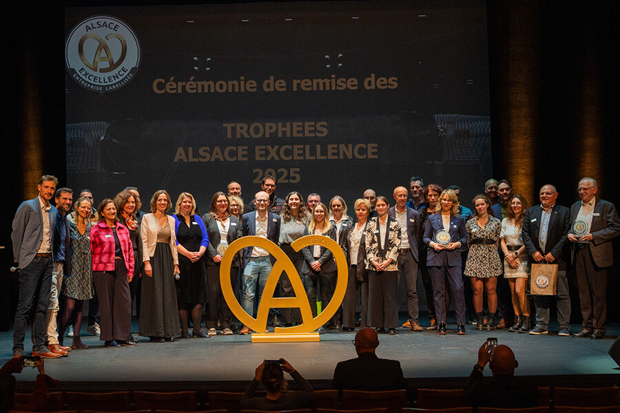 Remise des trophées Alsace Excellence en novembre 2025